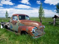 Truck In The Grass