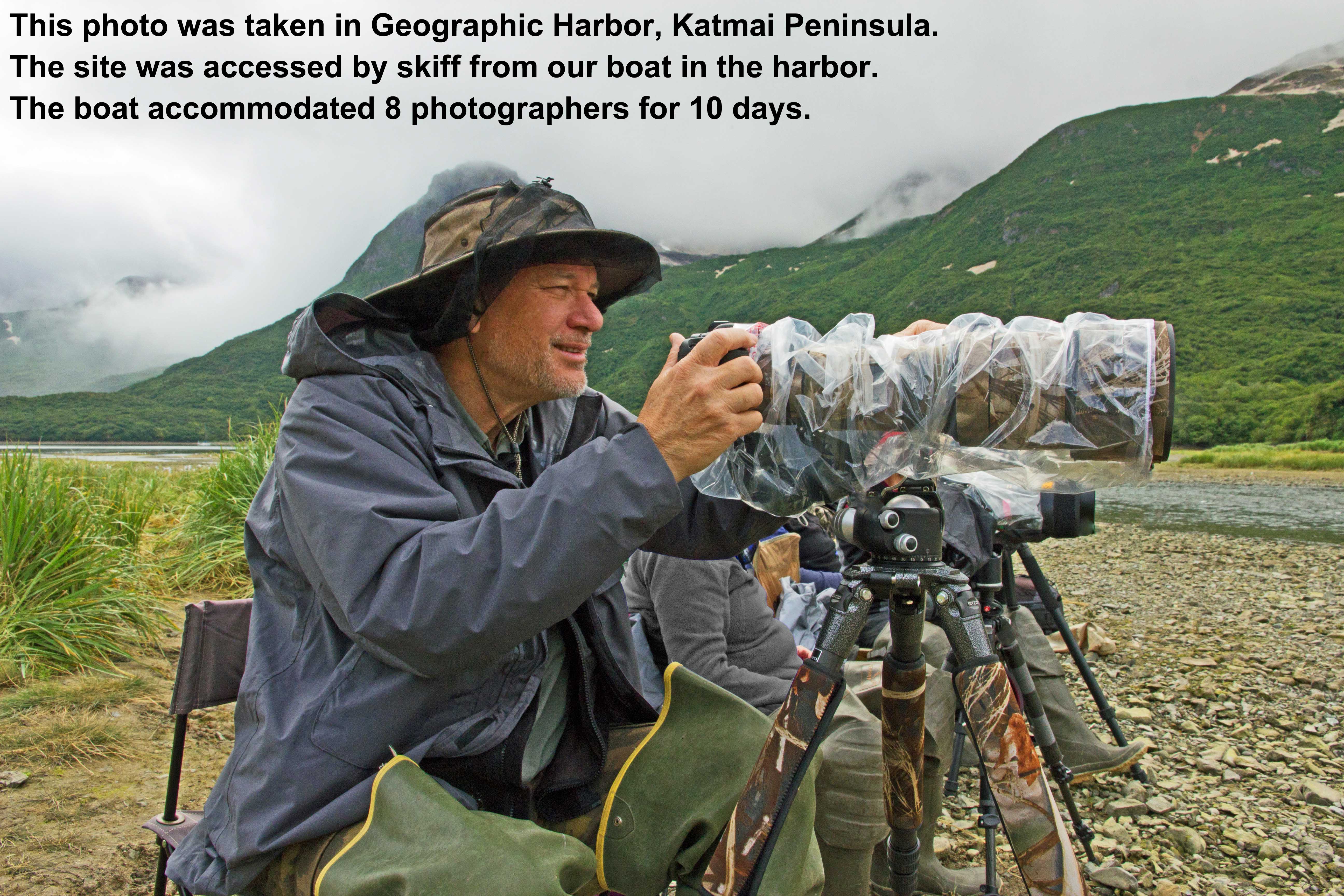 Steve at Katmai