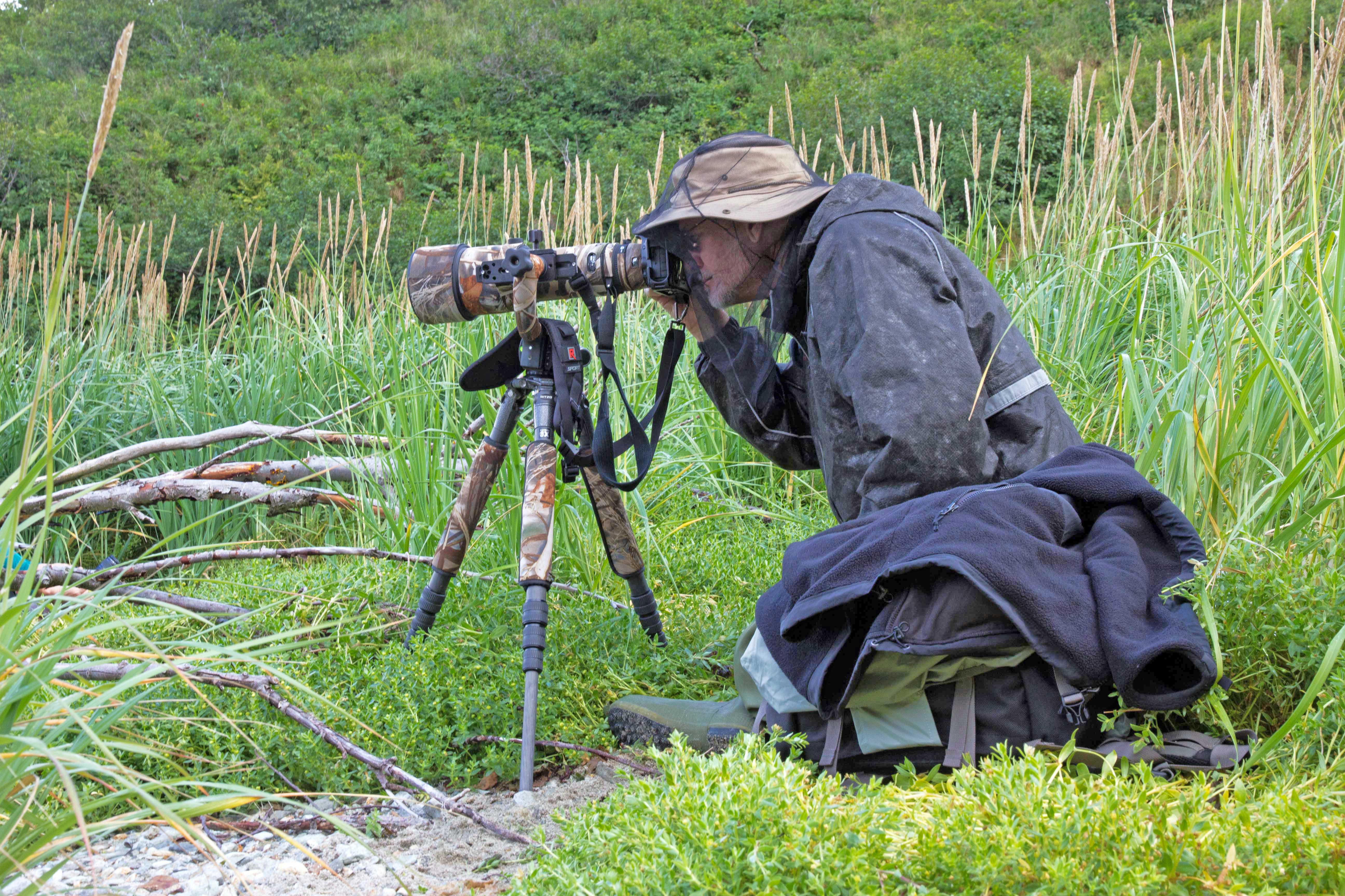 Steve at Katmai